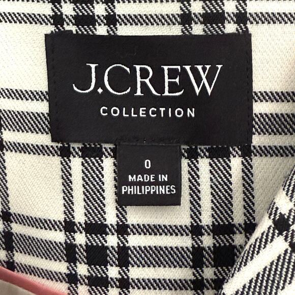 J. Crew Collection Plaid Blazer Jacket Italian wool blend - Picture 3 of 11